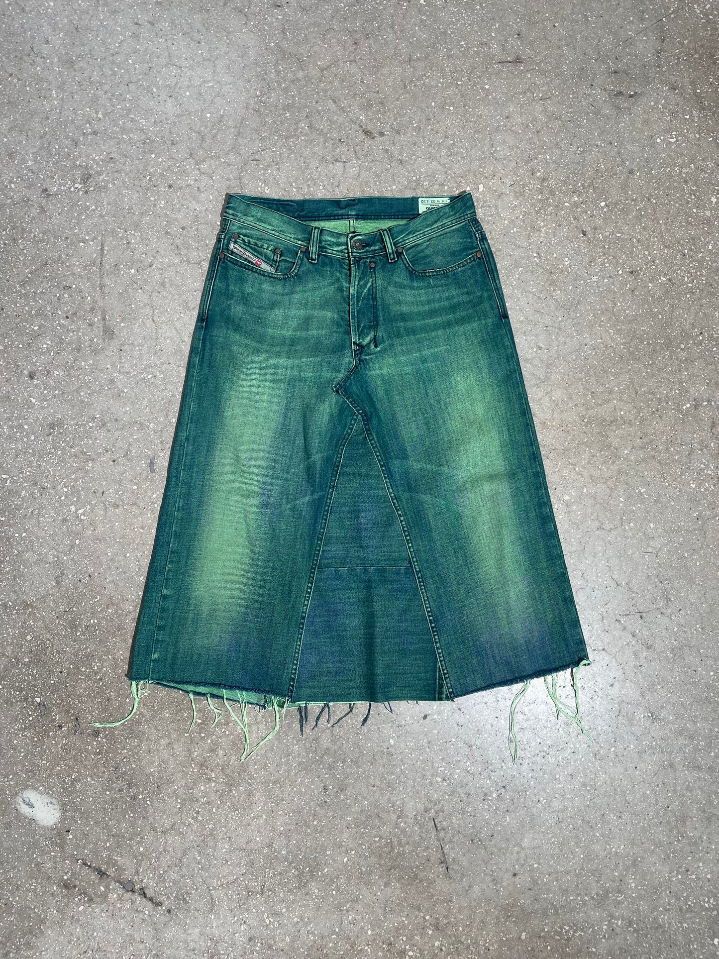 Green Diesel Maxi Skirt